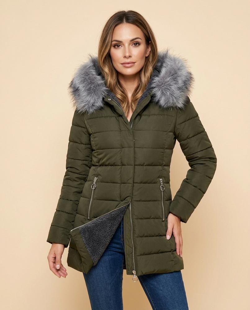 Lulus Secrets - Ronor | Quilted Hooded Coat Women