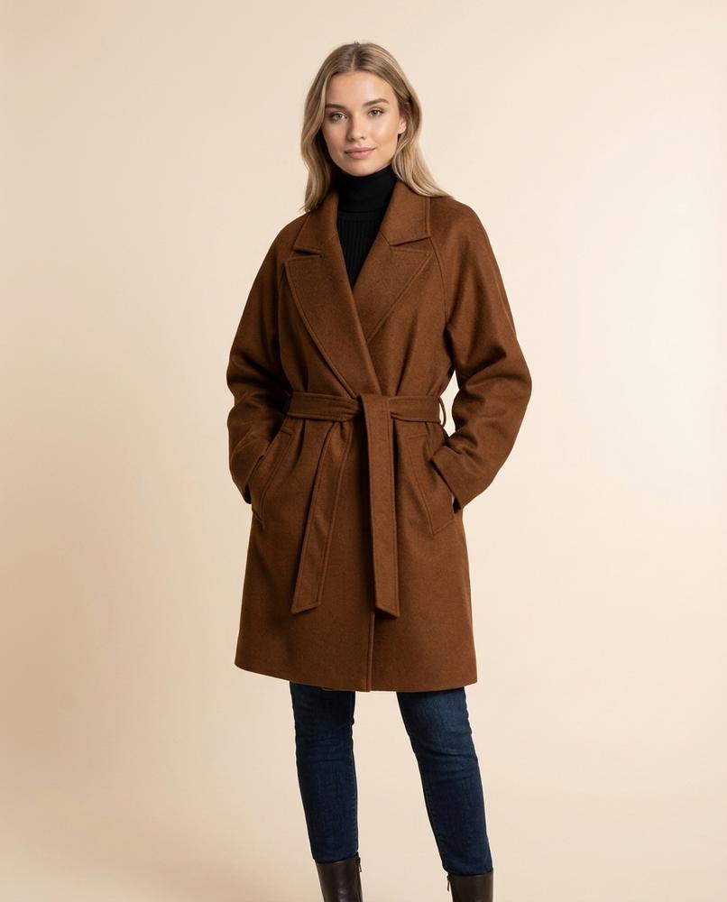 Lulus Secrets - Novel | Belted Wool-Blend Coat Women