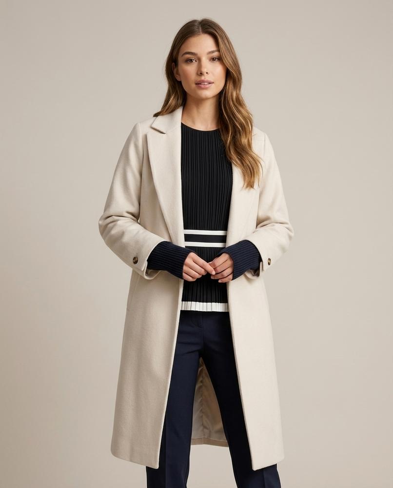 Lulus Secrets - Novel | Belted Wool-Blend Coat Women