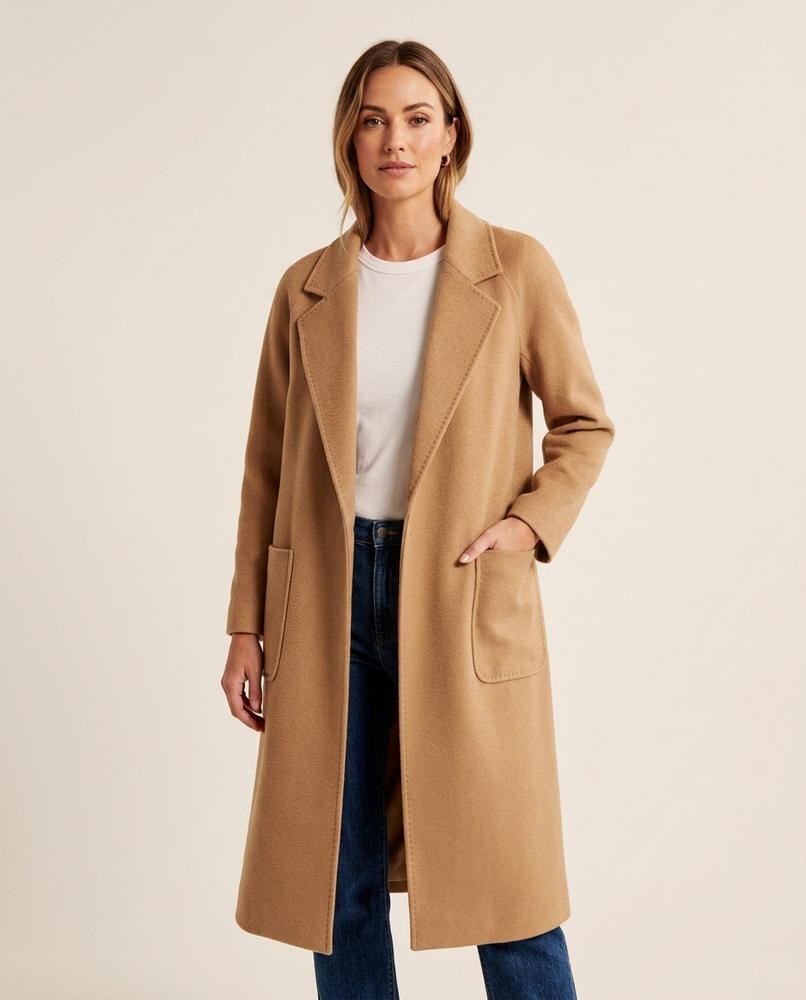 Lulus Secrets - Sevin | Reversible Wool Coat Women