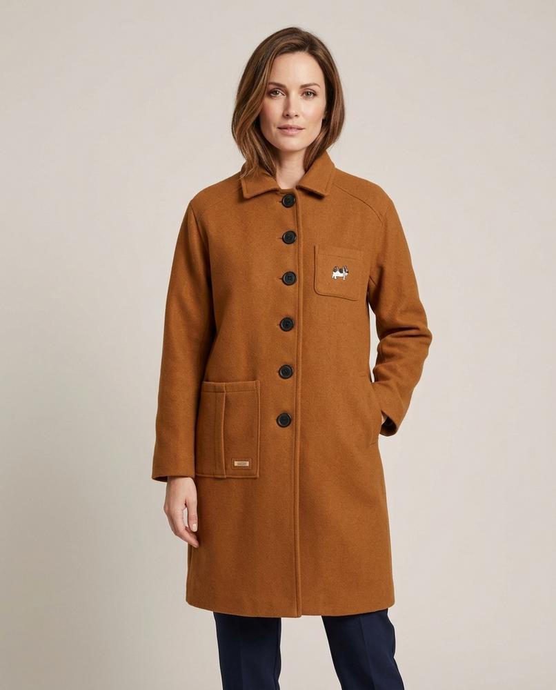 Lulus Secrets - Eldar | Button-Up Collared Coat Women
