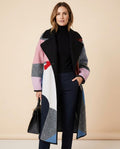 Lulus Secrets - Rivin | Color-Block Longline Coat Women
