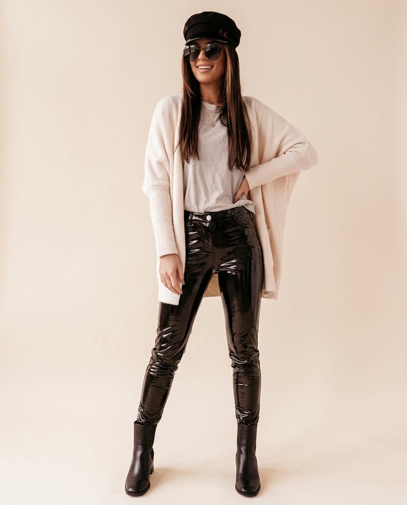 Lulus Secrets - Taral | Open-Front Relaxed Fit Knit Cardigan Women