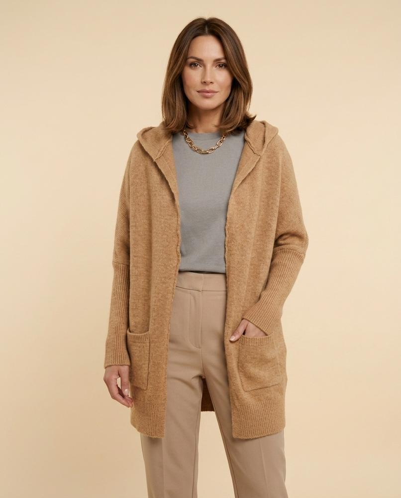 Lulus Secrets - Taral | Open-Front Relaxed Fit Knit Cardigan Women