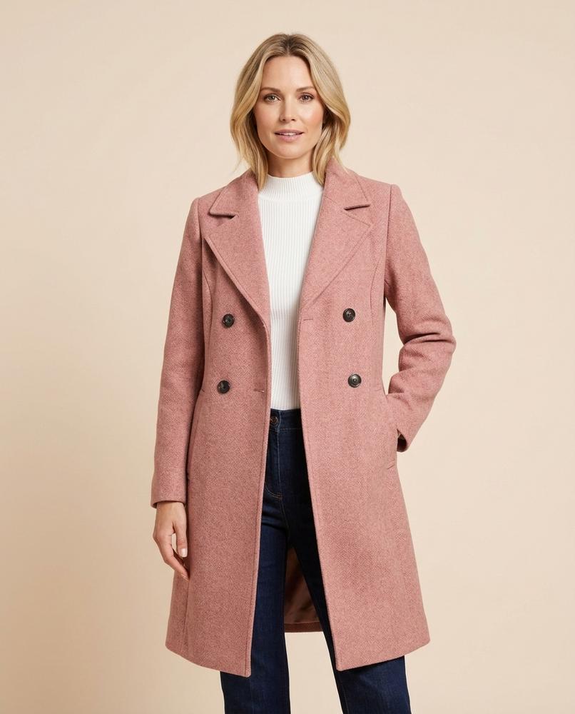 Lulus Secrets - Zamer | Double-Breasted Longline Coat Women